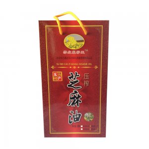 禮品盒芝麻油450ml2瓶