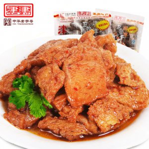 津津 鹵汁豆腐干 蘇州特產(chǎn) 豆干素食小吃零食大包裝360g*2