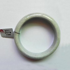 紫羅蘭翡翠手鐲 翡翠手鐲玉鐲通透飄花玉石手鐲冰種飄綠翡翠鐲子玉手鐲